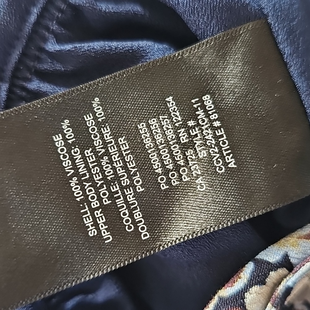 Aritizia Sunday Best Tie-Front Floral Long Sleeve Blouse Small - Picture 8 of 9